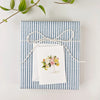 Emily Lex Studio Hobnail Bouquet Mini Notecard - product shown on top of gift with plant