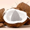 Snow Fox Skincare Ultra Soft Coconut Eco Blender Set - product shown in open coconut