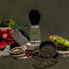 Nopalera Bosque Mistico Eau de Parfum - product shown next to fragrance ingredients 