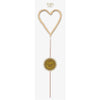TOPS Malibu Big Golden Sparkler Wand Heart (1 pc)