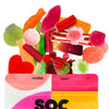 Sockerbit Sweet Swedish Candy Mix - product shown spilling out of packaging
