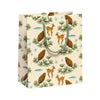 Deer and Pine Cones Gift Bag - Medium