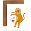 Lion's Roar Greeting Card