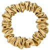 22 Momme Pure Silk Scrunchies - Gold