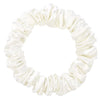 22 Momme Pure Silk Scrunchies - Off-White