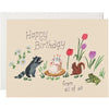 Birthday Critters Greeting Card