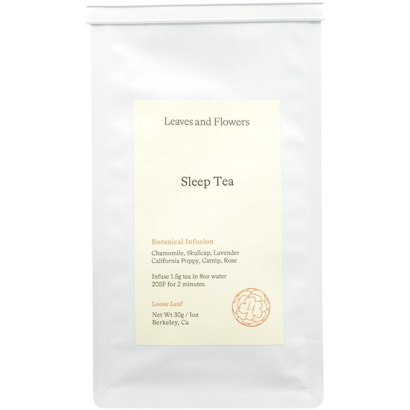 Leaves and Flowers Sleep Tea Loose Leaf Tea – Beautyhabit