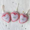 Skippy Cotton Sacred Heart - Lavender Scented Token - three products shown together