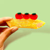 Carolyn Suzuki Goods Penne Pasta Hair Claw - model shown holding product