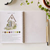 Emily Lex Studio Garden Watercolor Workbook - spread of product shown