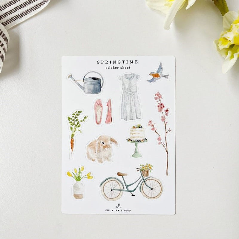 Emily Lex Studio Springtime Sticker Sheets – Beautyhabit