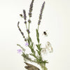 Bamford English Lavender Flora Reed Diffuser - fragrance ingredients shown with bees