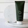 Bamford Geranium Shower Cream - product shown on marble plate