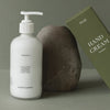 MAE Hand Cream - Eucalyptus - product shown next to packaging and rock