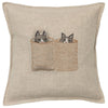 Coral & Tusk Basket Cats Pocket Pillow (2 pcs)