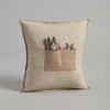 Coral & Tusk Basket Cats Pocket Pillow - product shown on gray background