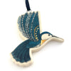 Magpie Mischief Hummingbird Ornament - close up of product shown