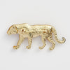 Fable England Leopard Brooch - backside of product shown