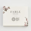 Fable England Leopard Brooch - product packaging shown