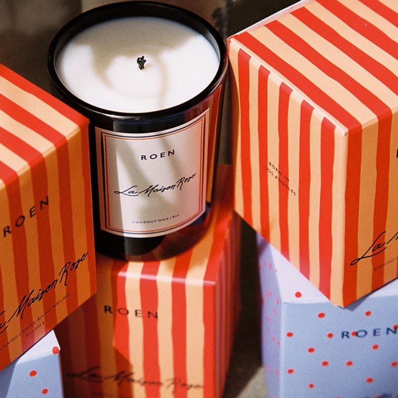 ROEN Candles La Maison Rose Scented Candle - Thumbnail 2