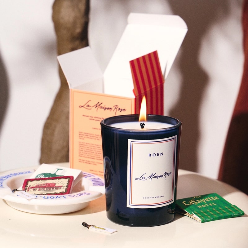 ROEN Candles La Maison Rose Scented Candle - Thumbnail 4