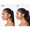 Oribe Serene Scalp Densifying Conditioner - before and after of model shown