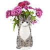 Quail Ceramics Millie Flower Vase - Small - product shown with flowers inside it