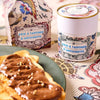 Confiture Parisienne Antoinette's Spread X Antoinette Poisson Boxed Set - product and packaging shown next to plate with product spread on toast