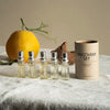 Laboratory Perfumes Discovery Set - products shown next to packaging and lemon
