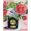 Paris Tea Floral Greeting Card