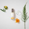 Dr. Hauschka Balancing Day Lotion - product shown next to ingredients