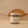 HYEJA Matcha Mud Cream Mask - product shown in front of traditional fan