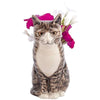 Quail Ceramics Millie Bud Vase - product shown with flowers inside it