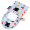 Baggu Puffy Earbuds Case - Garden Miffy - product shown with earbuds case inside it