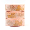 Julianna Swaney Romantic Lions Yellow Washi Tape - three products shown stacked