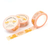 Julianna Swaney Romantic Lions Yellow Washi Tape - three products shown next to each other