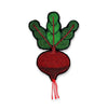 Hand Embroidered Beetroot Pin