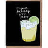 Scratch & Sniff Margarita Birthday Greeting Card