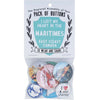 The Regional Assembly of Text Pack Of Buttons - The Maritimes - product packaging shown