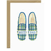 Best Dad Shoes Greeting Card