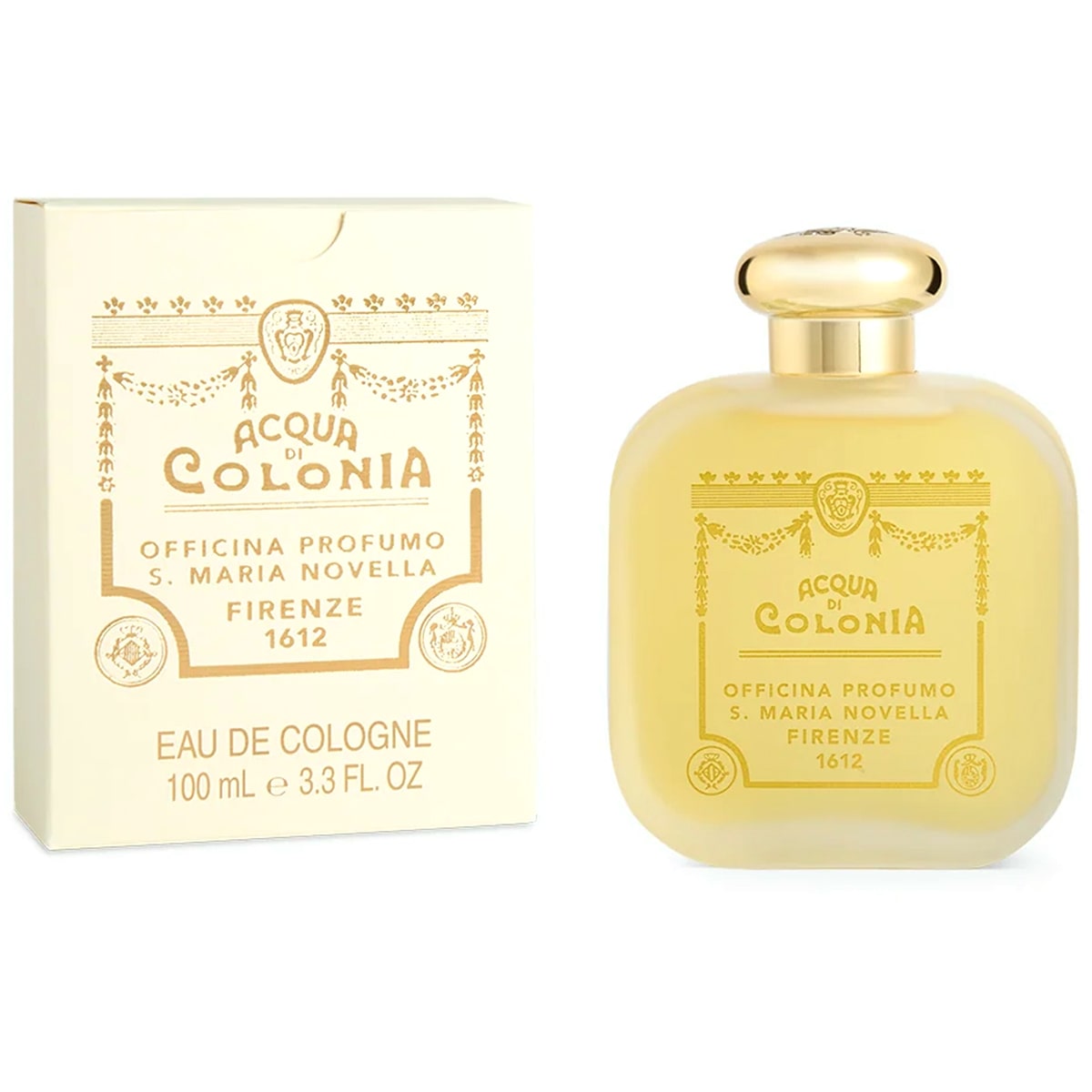 Santa Maria Novella Opoponax Eau de Cologne - product shown next to packaging