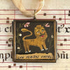 Maris Mirum Small Locket - Lux Lion (1 pc) - product shown on creme background.