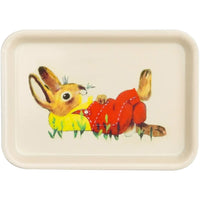 Three Potato Four 3P4 X Richard Scarry Small Vintage Tray - Nicholas Bunny (1 pc)