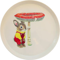 Three Potato Four 3P4 X Richard Scarry Large Round Tray - Nicholas Bunny (1 pc)
