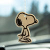 Three Potato Four 3P4 X Peanuts Air Freshener - Snoopy Classic - product shown hanging inside car
