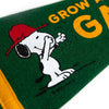 Three Potato Four 3P4 X Peanuts Pennant - Grow a Garden - close up of product detail