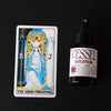 Vessel Apothecary Aromatherapy Flower Essence Mist – Intuition - product shown next to illustrated card