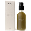 A.OK Botanical Body Oil - product shown next to packaging