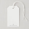 Emily Lex Studio Hydrangea Gift Tags - backside of product shown