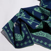 Winona Irene Lucky Jade Fish Cotton Bandana - close up of product design and texture